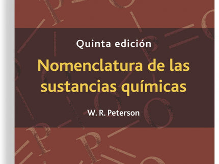 Nomenclatura De Las Sustancias Quimicas 5'ed