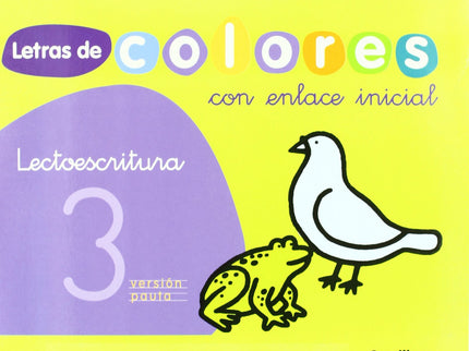 Letras Colores 3 (+cuento) (4 Años) Lectoescritura
