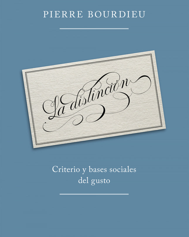 La Distinción