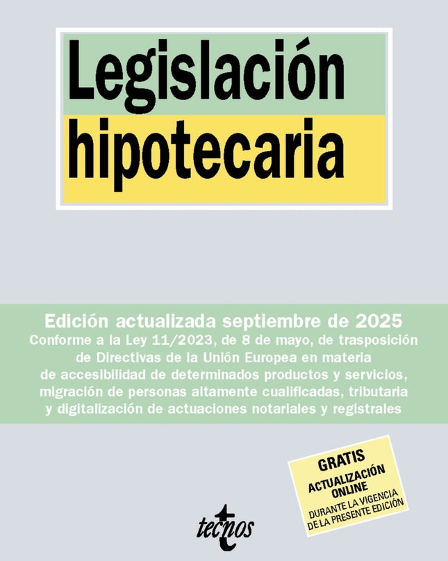 Legislación Hipotecaria