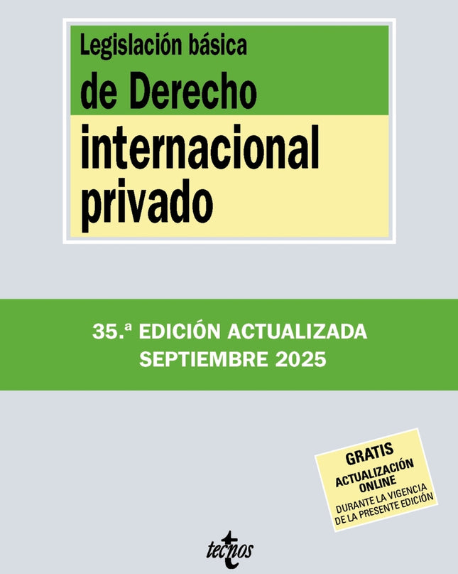 Legislación Básica De Derecho Internacional Privado