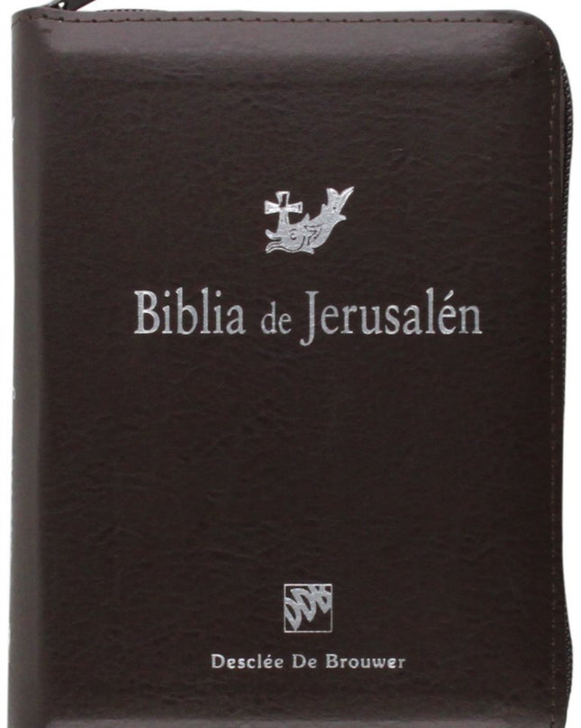 Biblia De Jerusalen Modelo Bolsillo Con Cremallera