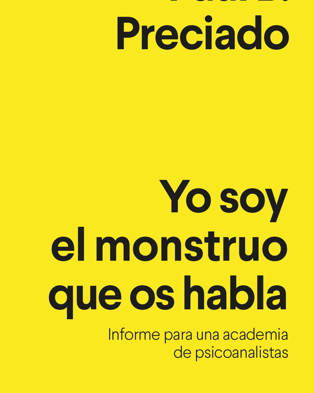 Yo Soy El Monstruo Que Os Habla