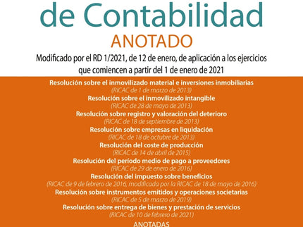 Plan General De Contabilidad Anotado
