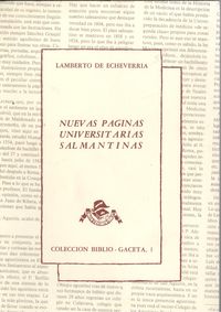 Nuevas Páginas Universitarias Salmantinas