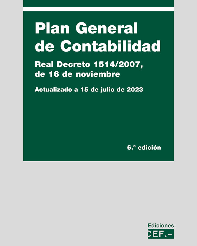 Plan General De Contabilidad