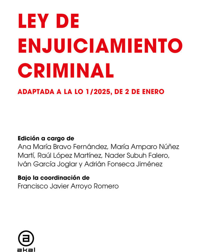 Ley De Enjuiciamiento Criminal