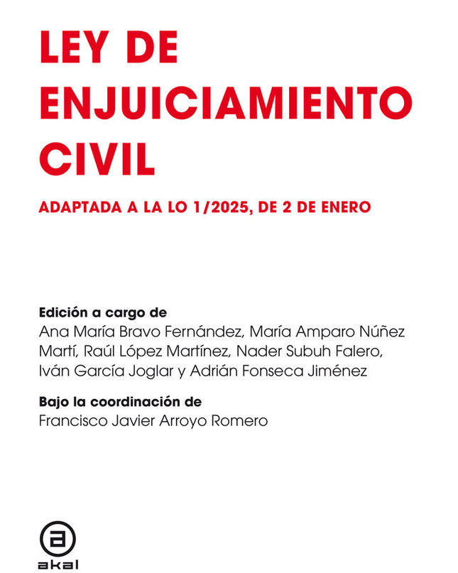 Ley De Enjuiciamiento Civil