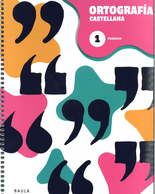 Cuaderno Ortografia Castellana 1 Ep Cat 25