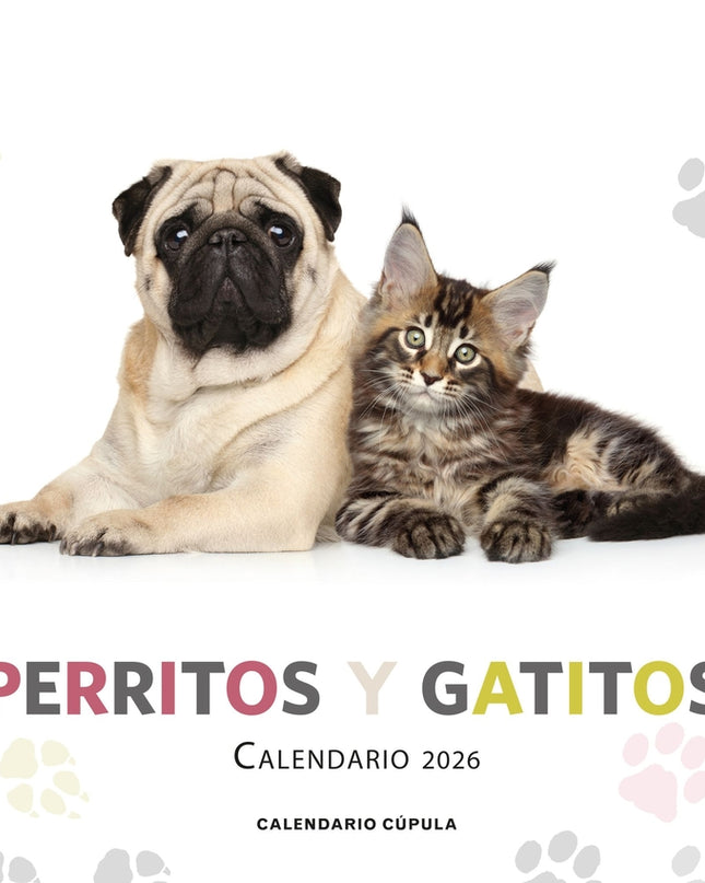 Calendario Perritos Y Gatitos 2026