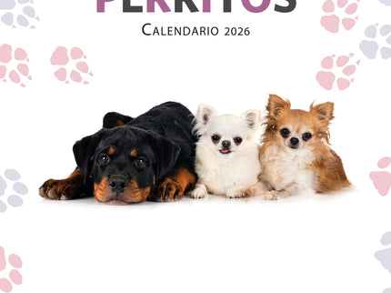 Calendario Perritos 2026