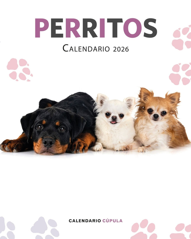 Calendario Perritos 2026
