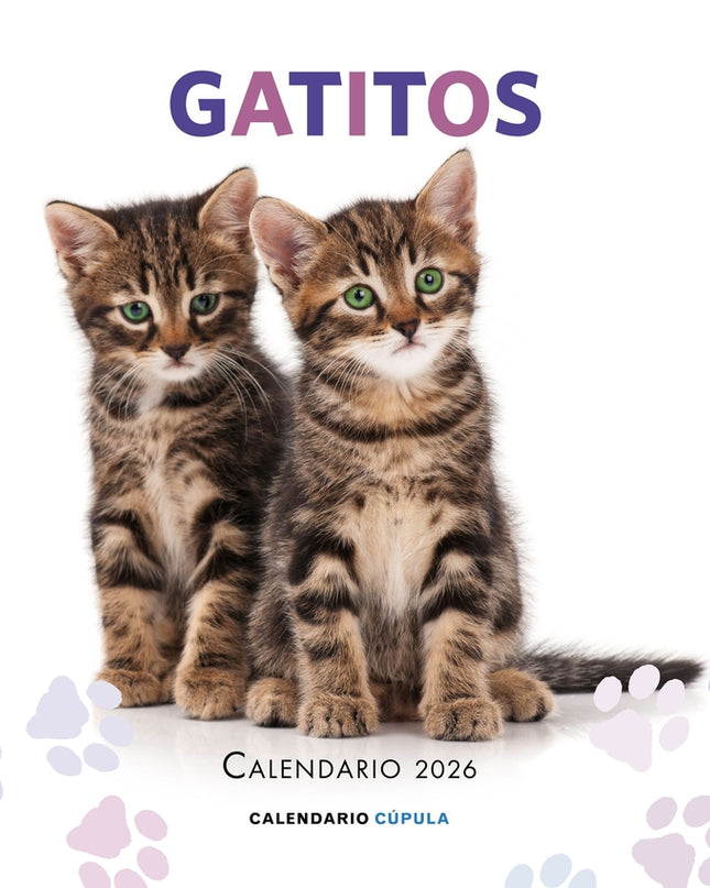 Calendario Gatitos 2026