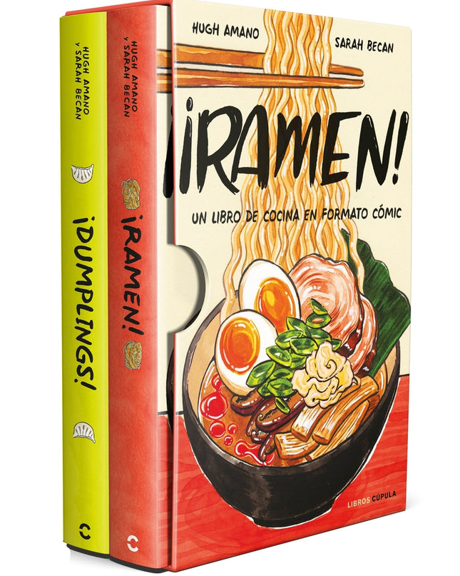 Estuche ¡ramen! + ¡dumplings! Edición Tapa Blanda
