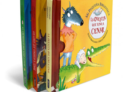 Mi Pequeña Biblioteca: La Ovejita Que Vino A Cenar# Los Lobos Que Vinieron A Cen