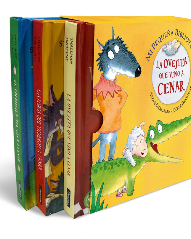 Mi Pequeña Biblioteca: La Ovejita Que Vino A Cenar# Los Lobos Que Vinieron A Cen