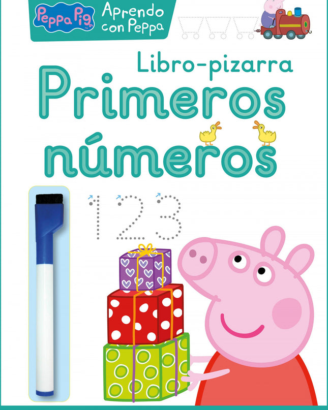 Primeros Números (lipro-pizarra) (peppa Pig. Cuaderno De Actividades)