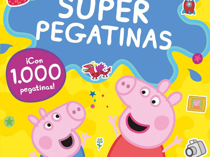 Peppa Pig. Superpegatinas.