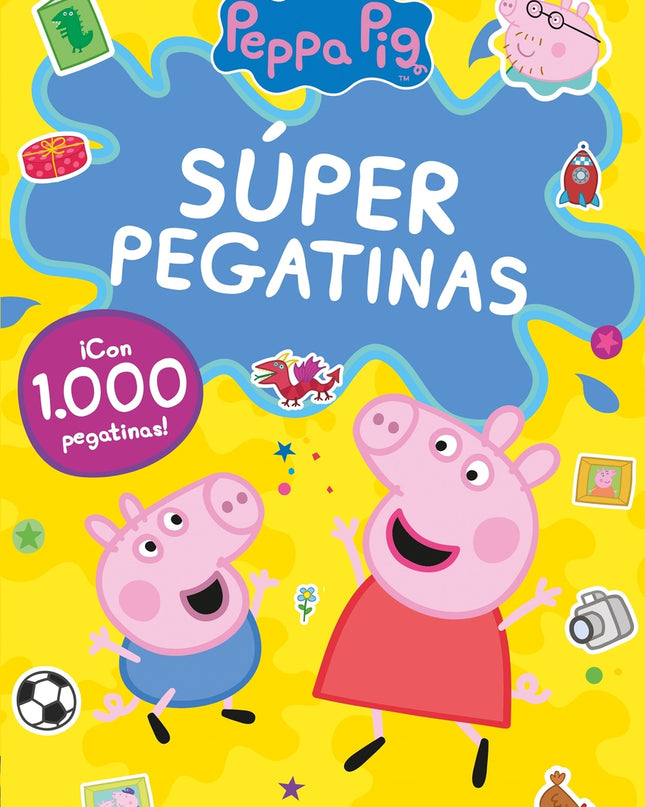 Peppa Pig. Superpegatinas.
