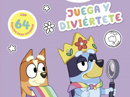 Bluey - Juega Y Diviértete. Un Libro Para Colorear (edición En Español)