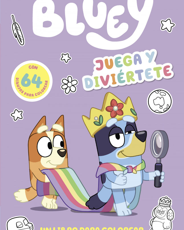 Bluey - Juega Y Diviértete. Un Libro Para Colorear (edición En Español)