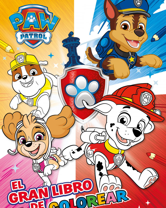 El Gran Libro De Colorear (paw Patrol # Patrulla Canina)