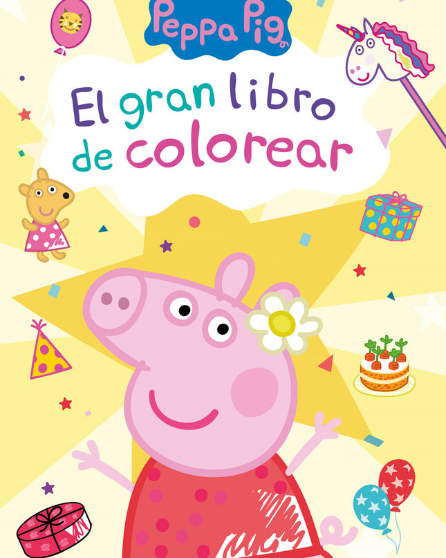 Peppa Pig. Cuaderno De Actividades - El Gran Libro De Colorear