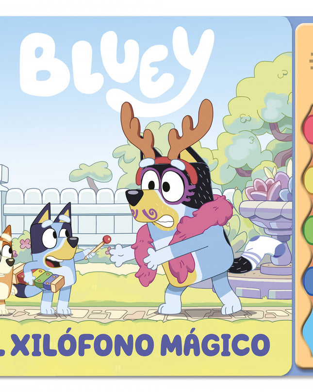 Bluey. Libro Con Sonidos - El Xilófono Mágico
