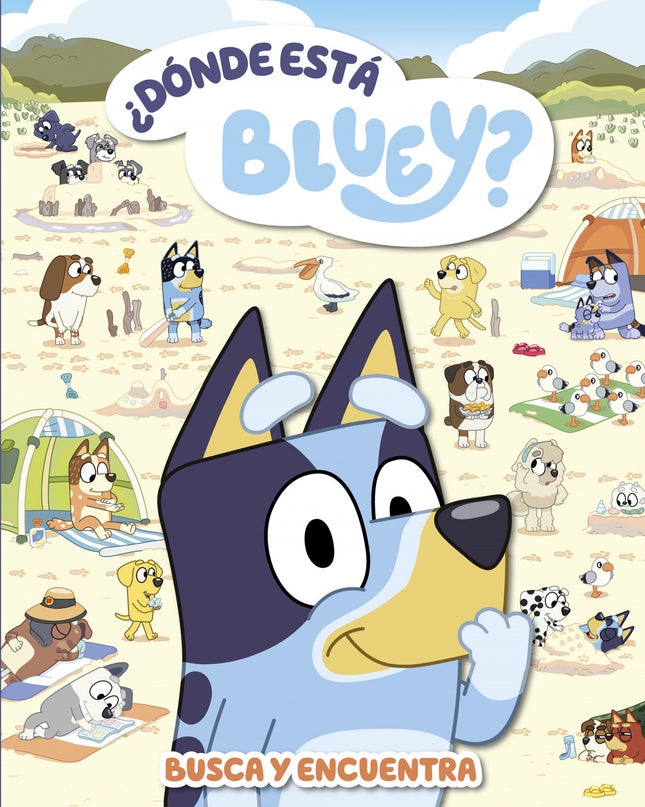 Bluey. Libro Juguete - ¿dónde Está Bluey? (edición En Español)