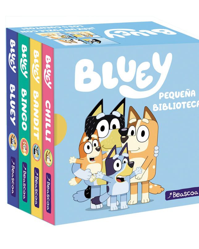 Bluey. Libro Juguete - Pequeña Biblioteca