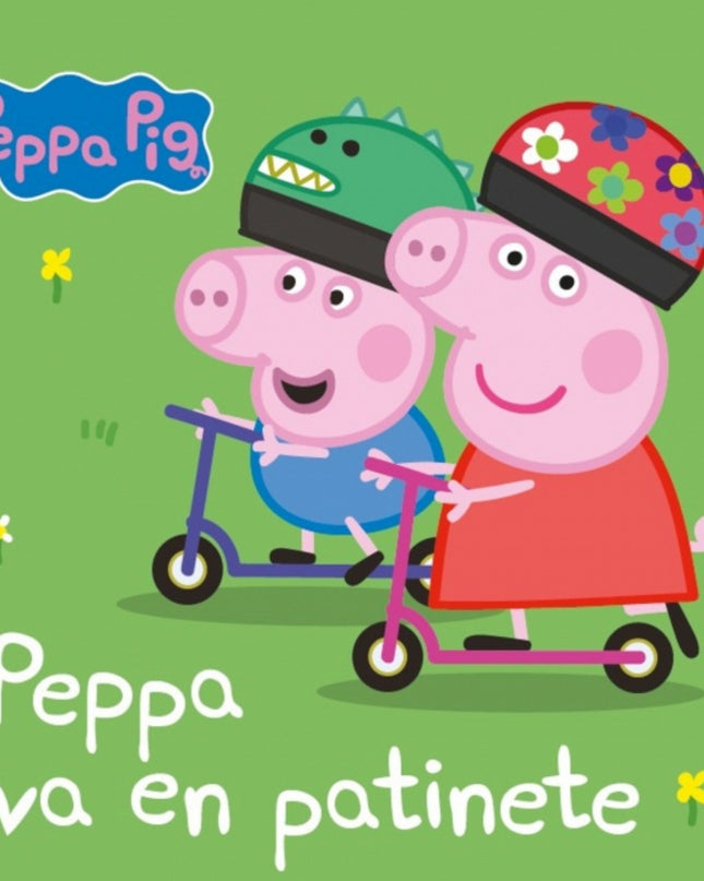 Peppa Pig. Libro De Cartón - Peppa Va En Patinete