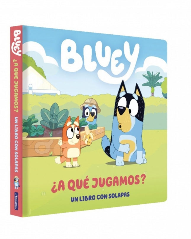 Bluey. Libro De Cartón Con Solapas - ¿a Qué Jugamos?