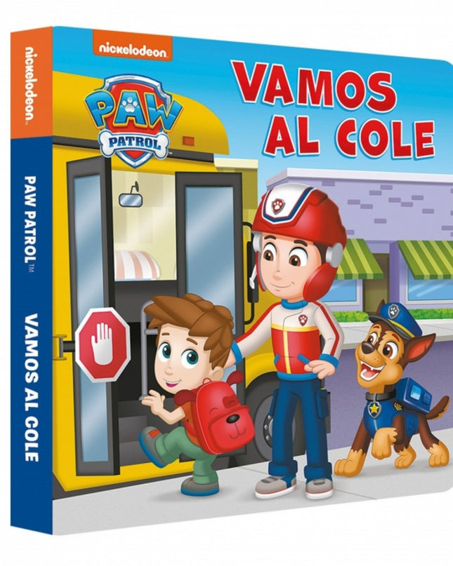 Paw Patrol / Patrulla Canina. Libro De Cartón - Vamos Al Cole