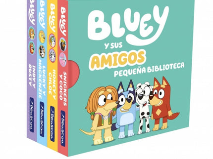 Bluey. Libro Juguete - Bluey Y Sus Amigos. Pequeña Biblioteca (edición En Español)