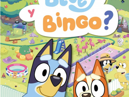 Bluey. Actividades - ¿dónde Están Bluey Y Bingo? (edición En Español)