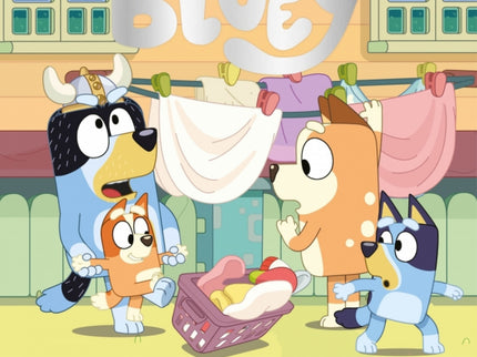 Bluey. Cuento. Mal Humor