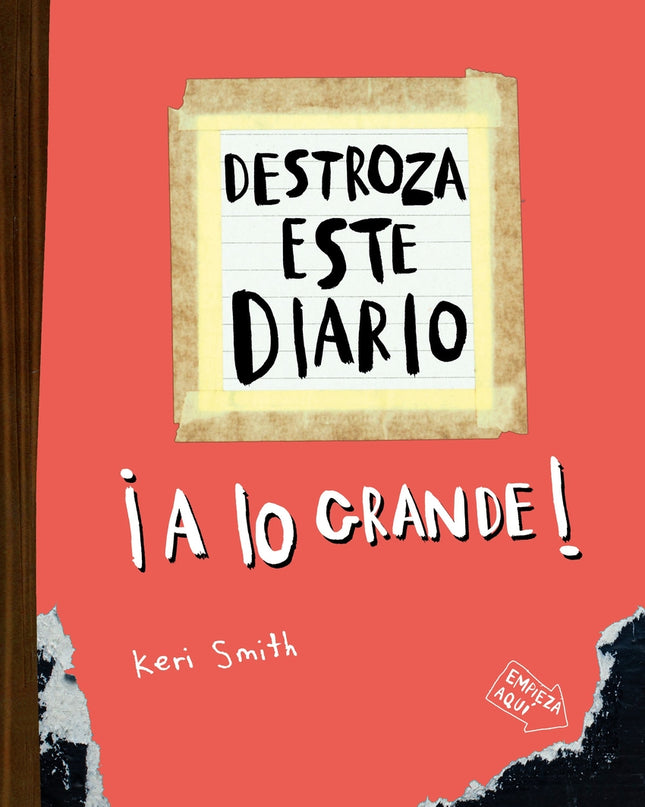 Destroza Este Diario. A Lo Grande - Naranja Flúor