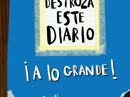 Destroza Este Diario. A Lo Grande - Azul Flúor