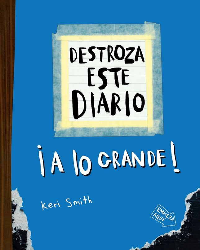 Destroza Este Diario. A Lo Grande - Azul Flúor