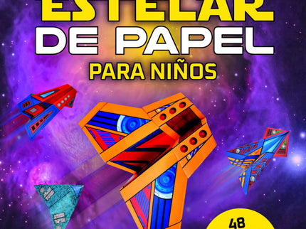 Flota Estelar De Papel Para Niños