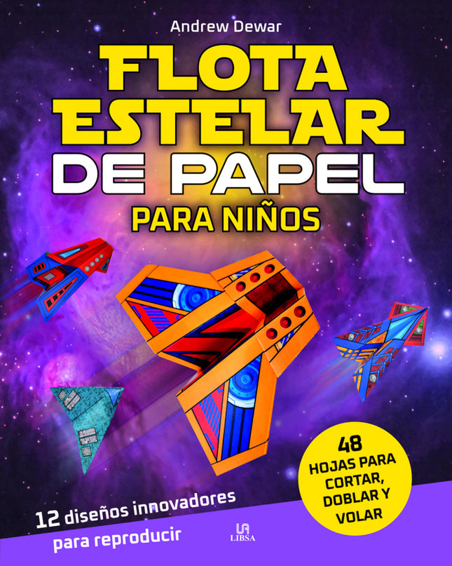 Flota Estelar De Papel Para Niños