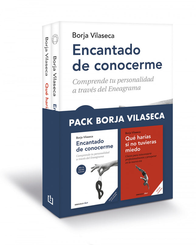 Pack Borja Vilaseca (contiene: Encantado De Conocerme # Qué Harías Si No Tuvieras Miedo)