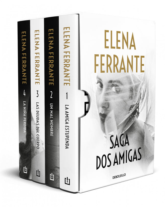 Saga Dos Amigas (la Amiga Estupenda # Un Mal Nombre # Las Deudas Del Cuerpo # La Niña Perdida)