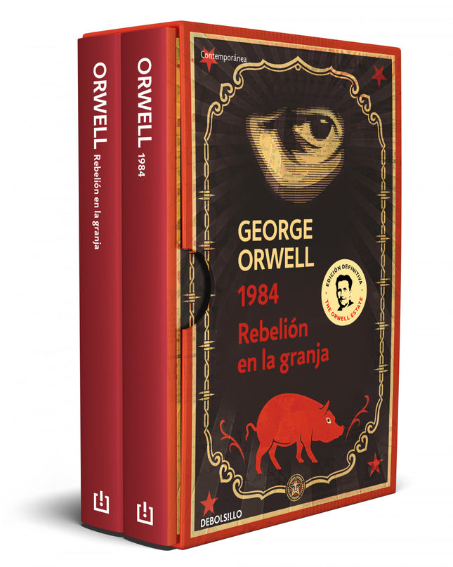 George Orwell (pack Con Las Ediciones Definitivas Avaladas Por The Orwell Estate De 1984 Y Rebelión En La Granja)