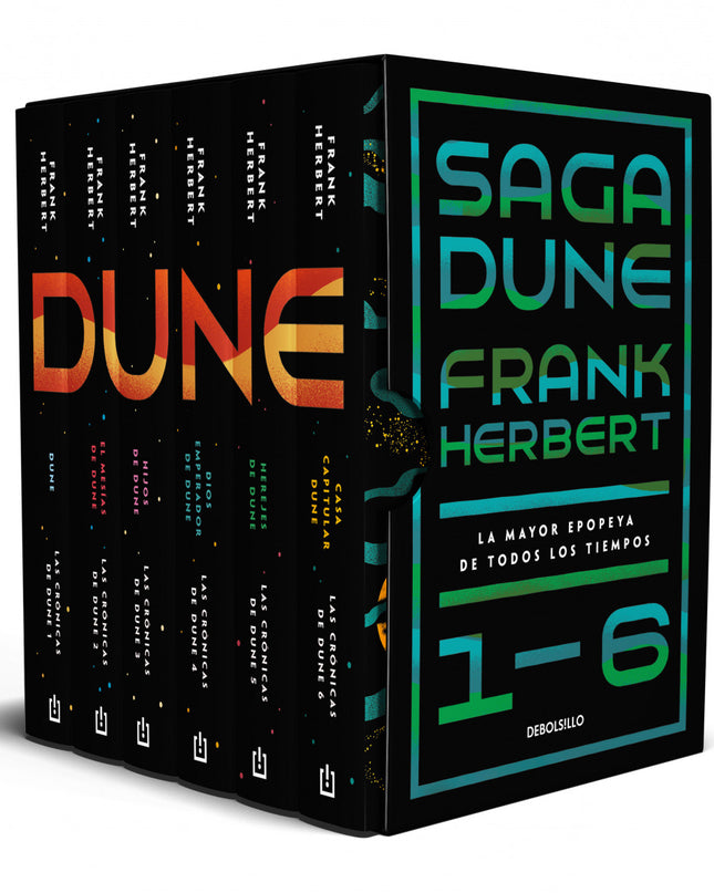 Saga Dune 1-6. La Mayor Epopeya De Todos Los Tiempos