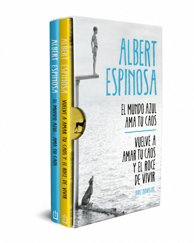 Albert Espinosa (edición Estuche Con: El Mundo Azul. Ama Tu Caos / Vuelve A Amar Tu Caos Y El Roce De Vivir)