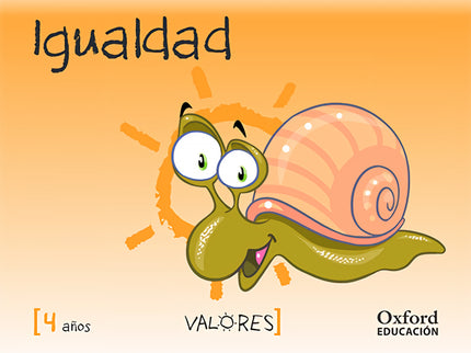 Educación En Valores 4 Años. Igualdad