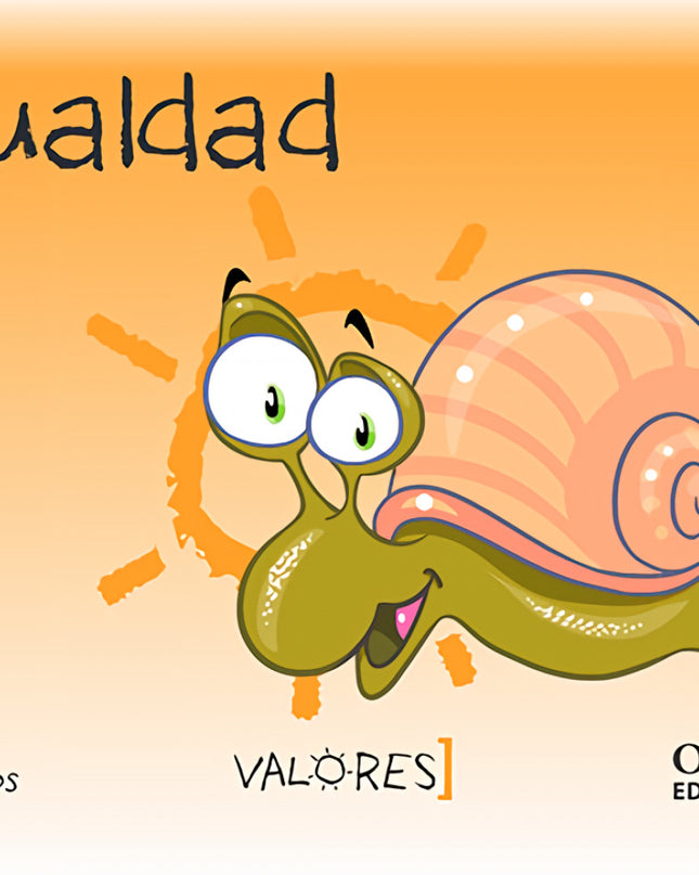 Educación En Valores 4 Años. Igualdad