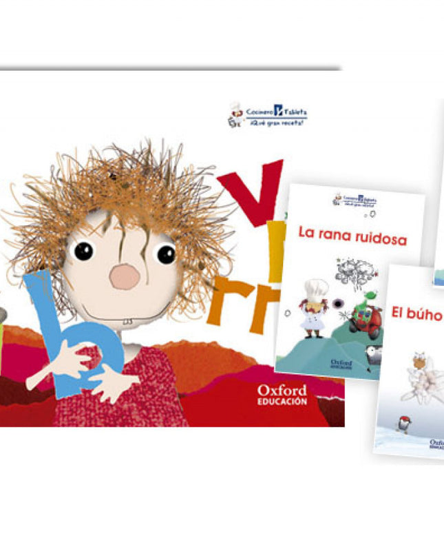 Inf 5 Años Cocinero Pack Cuaderno+cuentos 6