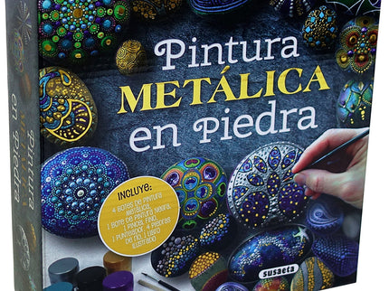 Pintura Metálica En Piedra